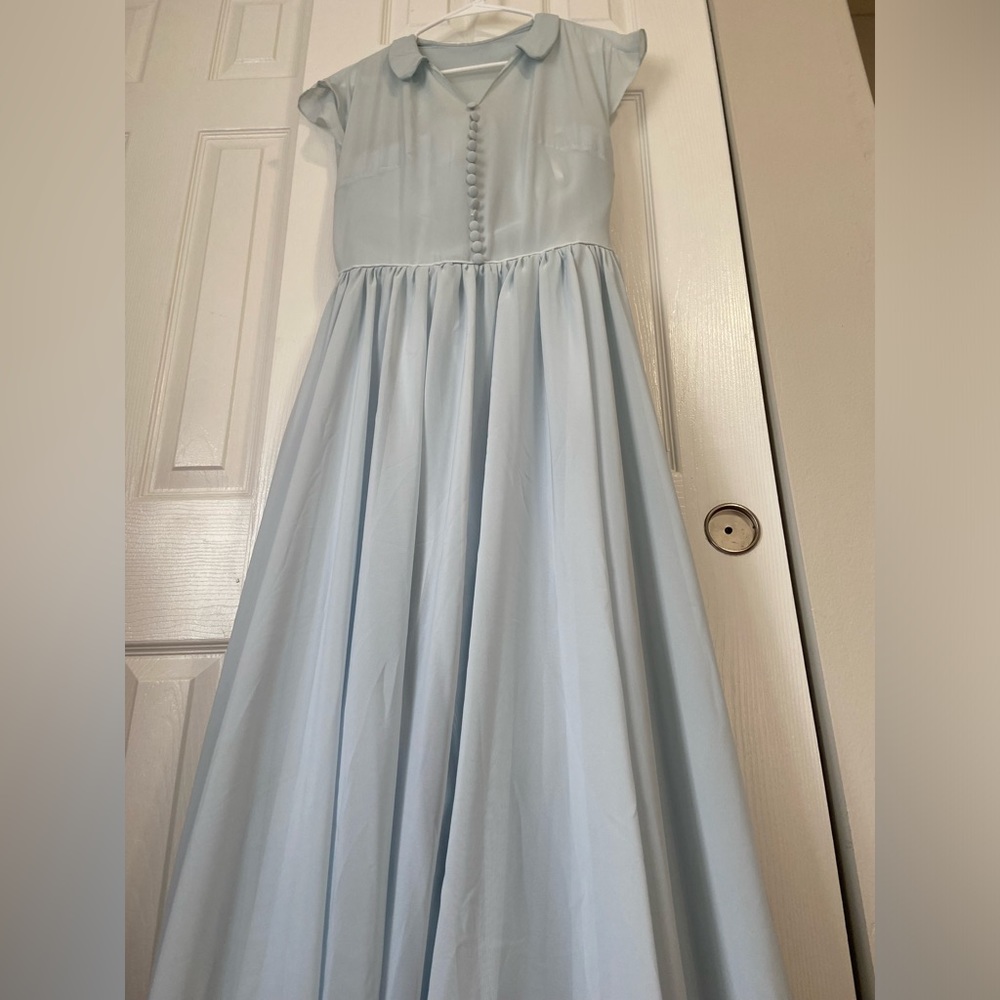 Pastel blue formal gown S/M